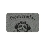 Tapete de entrada con imagen de perro - Protege tus suelos de la suciedad y el barro - Imagen 3