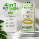 Set x2 Cable de Carga 4 en 1 - Imagen 2