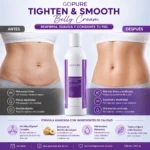 GOPURE Crema Reafirmante Abdominal Ligera - Mejora la apariencia de la piel firme y suave