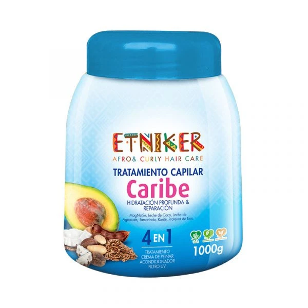 Tratamiento Capilar Caribe 1000G Etniker