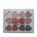 Set x2 Sombra Love Eye Shadow 12 Tonos – Paleta