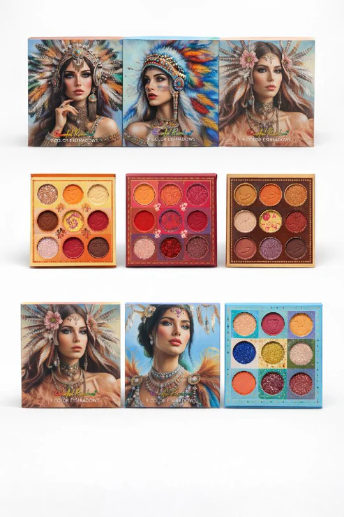 Set x2 Paleta de Sombras 9 Tonos Indiana Jones
