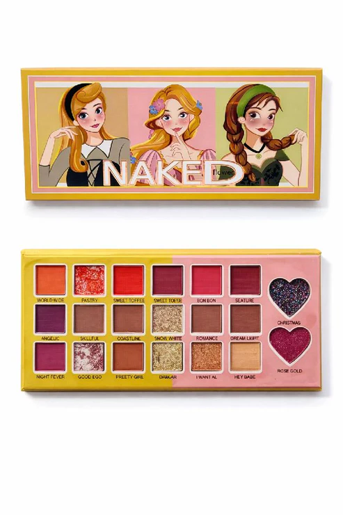 Set x2 Paleta de Sombras 20 Tonos Girls Naked - Realza tu mirada con tonos versátiles para cualquier ocasión