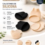 Set x3 Calcetín Silicona para Medio Pie - Imagen 3