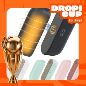 Calentador de manos y pies eléctrico recargable Dropi Cup - Proporciona alivio térmico constante para manos y pies