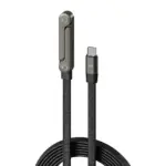 Cable USB Plano de Carga Rápida con Base Organizadora - Evita enredos y sincroniza datos