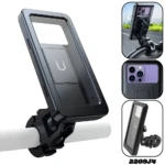 Soporte Estuche Porta Celular Sellado Magnético - Protege tu teléfono de lluvia y golpes mientras conduces