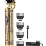 Máquina Buda WS-T99 con diseño ornamental dorado - Recorta tu cabello con precisión y estilo en segundos - Imagen 2