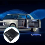 Proyector LED Láser Universal para Carro - Ilumina el suelo al entrar al vehículo con luz de bienvenida segura - Imagen 3