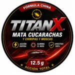 Set x2 Titanx Mata Cucarachas y Hormigas