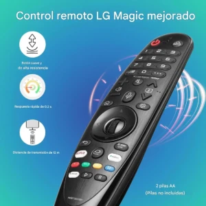 Set x2 Control Remoto Universal para LG Smart TV - Reemplaza mandos dañados sin configuración