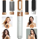Moldeador Keratina 5 en 1 con tecnología de aguacate y cabezales intercambiables - Seca y estiliza tu cabello con brillo y protección térmica - Imagen 3