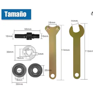 Set x2 Adaptador de Disco para Taladro - Convierte tu taladro en una amoladora