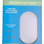 Adhesivo con Luz Mata Insectos 2X1 - Elimina plagas voladoras sin químicos ni ruido