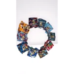 Set de dos boxers infantiles con estampados de personajes animados, dispuestos en círculo sobre fondo blanco.