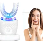 Cepillo Dental Eléctrico U con cabezal en forma de U - Obtén una sonrisa blanca y limpia en segundos - Imagen 2