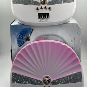 Lámpara UV LED 288W para curado rápido de gel y uñas artificiales - Seca esmaltes en segundos con luz uniforme y potente