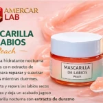 Set x2 Mascarilla de Labios Peach con Extracto de Durazno - Hidrata profundamente los labios secos mientras duermes