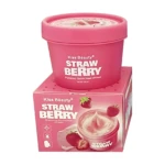 Set x2 Mascarilla Helado Fresa con Ácido Glicólico - Uniformiza el tono de la piel y limpia los poros - Imagen 2