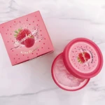 Set x2 Mascarilla Helado Fresa con Ácido Glicólico - Uniformiza el tono de la piel y limpia los poros - Imagen 3