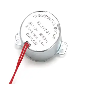 Motor síncrono 50 Hz para incubadoras - garantiza rotación constante y estable