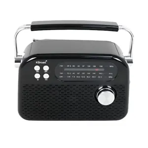 Radio Parlante Analógico Vintage con Sintonizador Manual - Disfruta de música clara y estética retro en cualquier espacio