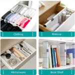 Set x2 Separador de Cajones Ajustable - Organiza tus pertenencias en segundos - Imagen 4