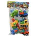 Set Didáctico X6 con tornillos plásticos - Estimula la motricidad fina y la creatividad en niños - Imagen 3