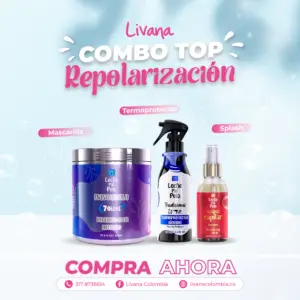 Combo Capilar de Repolarización Intensiva - Sella la cutícula y devuelve la sedosidad al pelo
