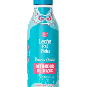 Gel Definidor de Rizos y Ondas 440 Ml Leche Pal Pelo - Activa las ondas con fijación flexible