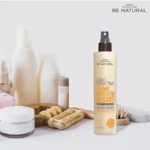 Termoprotector Alisante con Keratina 250 Ml Be Natural - Facilita el planchado y sella cutículas