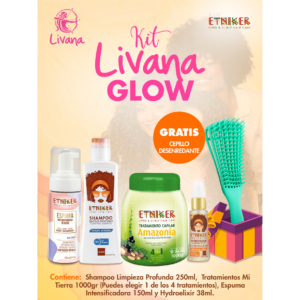 Kit Facial y Corporal Livana Glow Amazonía - Hidrata a profundidad y renueva la luminosidad