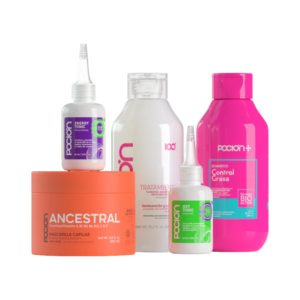 Kit Control Grasa y Crecimiento La Poción - Fortalece la hebra capilar y limpia el exceso graso