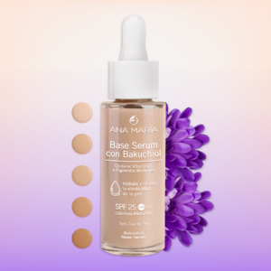 Base de Maquillaje en Serum con Bakuchiol 28 Ml Ana María - Cubre imperfecciones y cuida tu piel