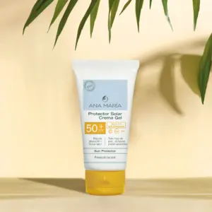 Protector Solar Facial Crema Gel SPF 50 Ana María - Protege contra rayos UV sin dejar grasa