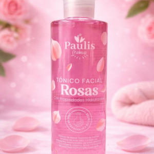 Set x2 Tónico Facial de Rosas 450 Ml Paulis - Calma la irritación y aporta luminosidad natural