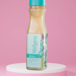 Shampoo Anticaspa Purificante 450 Ml Milagros - Elimina la caspa y calma la picazón del cuero