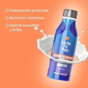 Acondicionador Regenerador Intenso 440 Ml Leche Pal Pelo - Desenreda y repara la hebra dañada