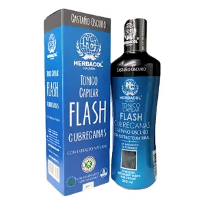 Tinte Flash Cubre Canas Natural 240 Ml Herbacol - Cubre las canas sin amoníaco ni maltratar