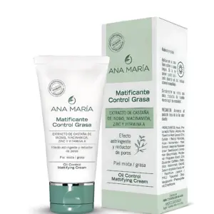 Gel Matificante Facial Control Grasa 30 Ml Ana María - Elimina el brillo y minimiza los poros