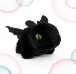 Manilla de peluche de Chimuelo ajustable - luce tu dragón favorito con estilo en cualquier lugar