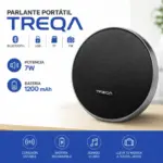 Parlante Bluetooth compacto Treqa YT-583 - Disfrutas música con sonido claro en cualquier lugar