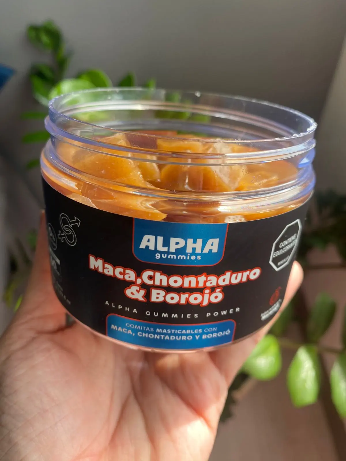 Gomas energéticas con maca chontaduro y borojó - Aumentan la vitalidad y el rendimiento físico diario