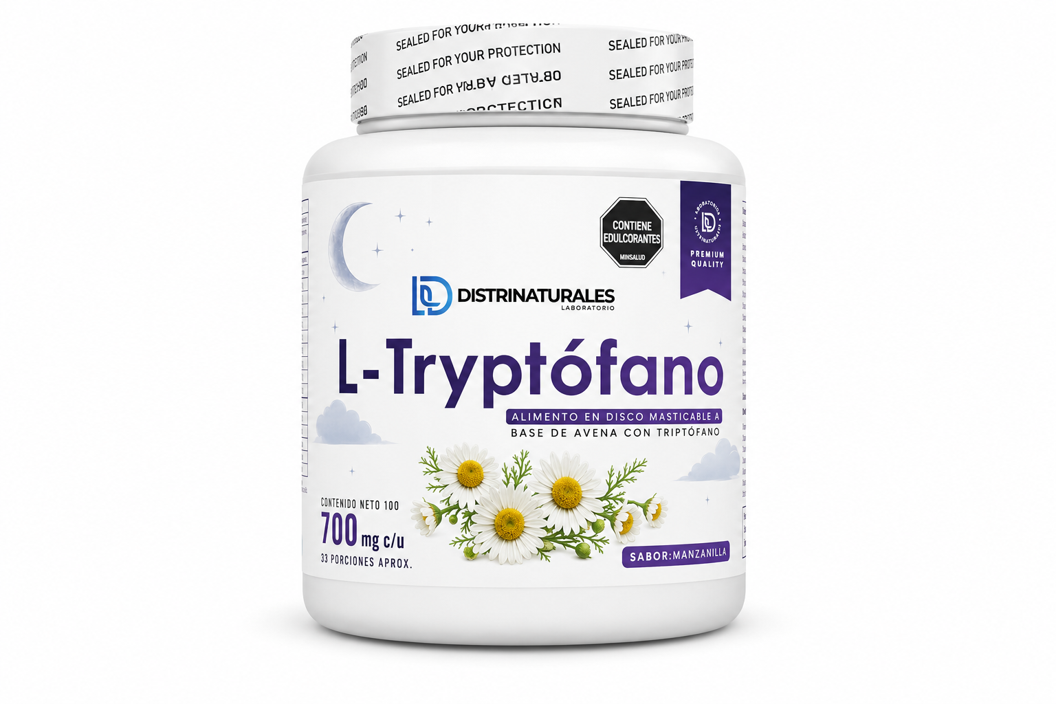 L-Triptofano X100Und Sabor Manzanilla