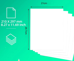 Papel Termico Tamaño A4 200 Hojas