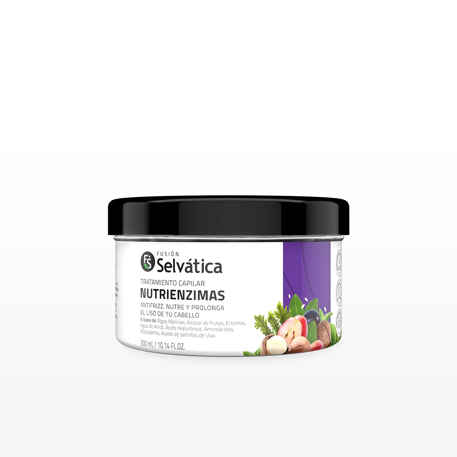 Envase del tratamiento capilar Adiós Frizz de 300 ml