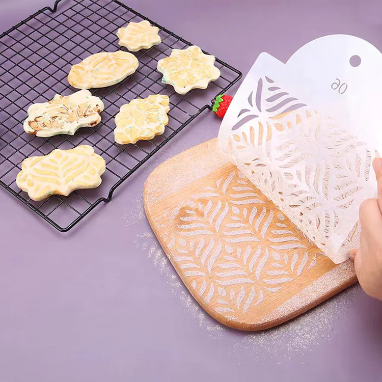Lámina para repostería reutilizable de grado alimenticio - Decora pasteles y galletas profesionalmente