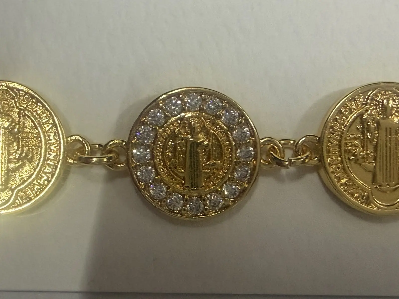 Pulsera San Benito Acero Inoxidable