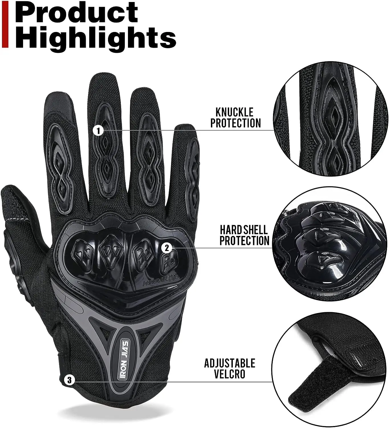 Guantes de motocross Suomy cortos y táctiles con protección en nudillos - Protege tus manos y mejora el control en cada trayecto urbano