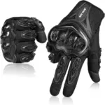 Guantes de motocross Suomy cortos y táctiles con protección en nudillos - Protege tus manos y mejora el control en cada trayecto urbano - Imagen 5
